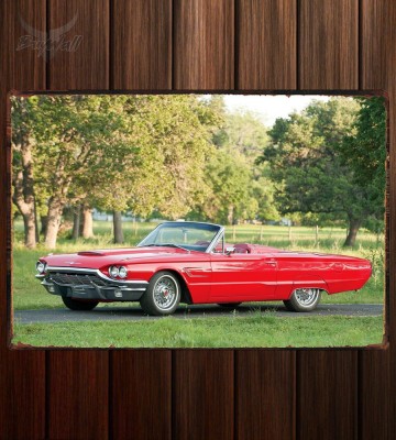 Металлическая табличка Ford Thunderbird Convertible